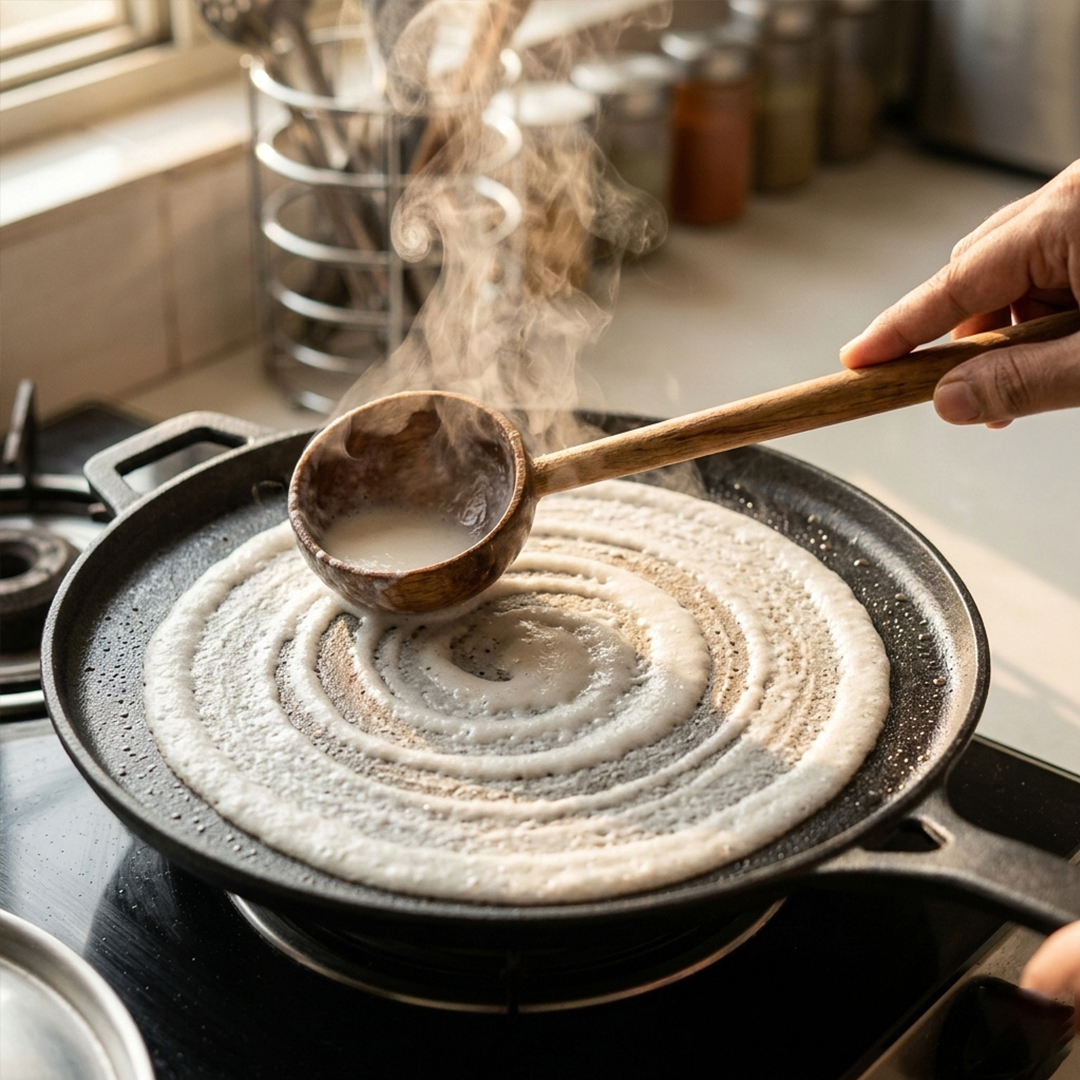 Long Handle Dosa Tawa